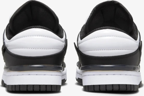 Кросівки жіночі Nike DUNK LOW TWIST чорно-білі DZ2794-001