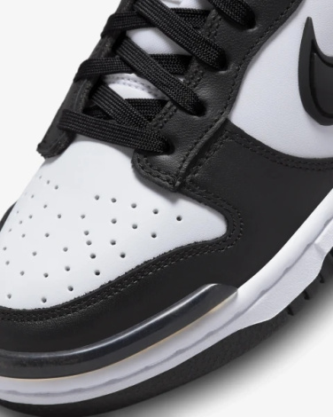 Кросівки жіночі Nike DUNK LOW TWIST чорно-білі DZ2794-001