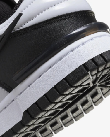 Кросівки жіночі Nike DUNK LOW TWIST чорно-білі DZ2794-001