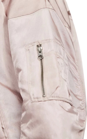 Куртка двухсторонняя женская Nike W NSW VRSTY BMBR JKT бежевая DV7876-272