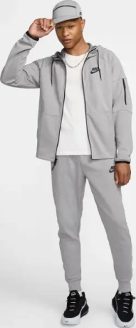 Спортивные штаны Nike SPORTSWEAR TECH ESSENTIALS серые DD5293-002