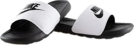 Шльопанці Nike VICTORI ONE SLIDE біло-чорні CN9675-005