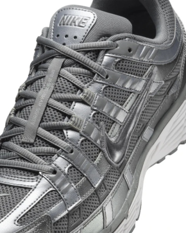 Кроссовки Nike P-6000 серебряные CD6404-023