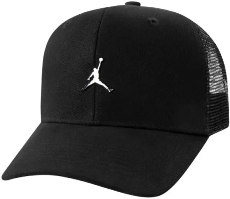 Кепка подростковая Nike JORDAN METAL JUMPMAN TRUCKER черная 9A0928-023