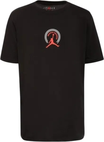 Футболка подростковая Nike JORDAN BROKEN RECORDS черная 95F628-023