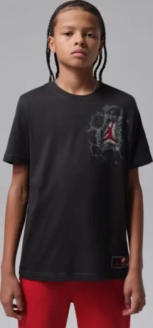 Футболка подростковая Nike JORDAN JERSEY BREAKTHROUGH черная 95F605-G0T