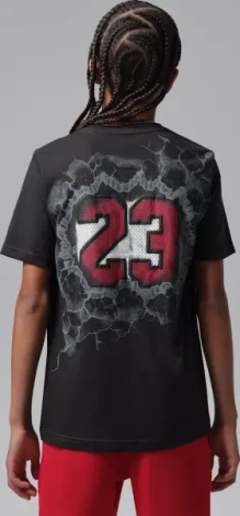 Футболка подростковая Nike JORDAN JERSEY BREAKTHROUGH черная 95F605-G0T