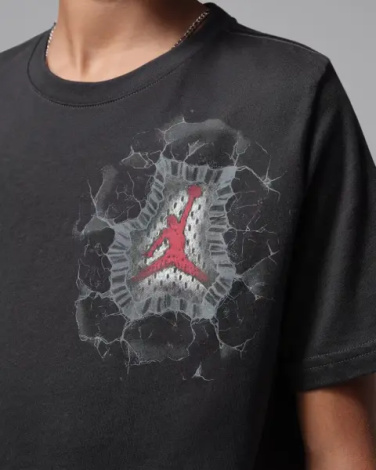 Футболка подростковая Nike JORDAN JERSEY BREAKTHROUGH черная 95F605-G0T