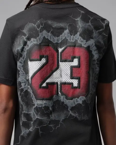 Футболка подростковая Nike JORDAN JERSEY BREAKTHROUGH черная 95F605-G0T