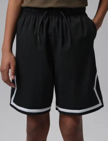 Шорти підліткові Nike JORDAN DRI-FIT DIAMOND WOVEN чорно-білі 95F558-023