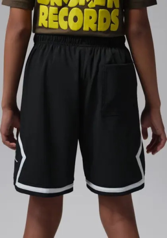 Шорти підліткові Nike JORDAN DRI-FIT DIAMOND WOVEN чорно-білі 95F558-023