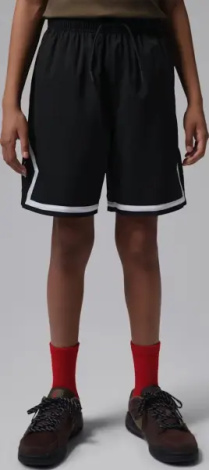 Шорти підліткові Nike JORDAN DRI-FIT DIAMOND WOVEN чорно-білі 95F558-023