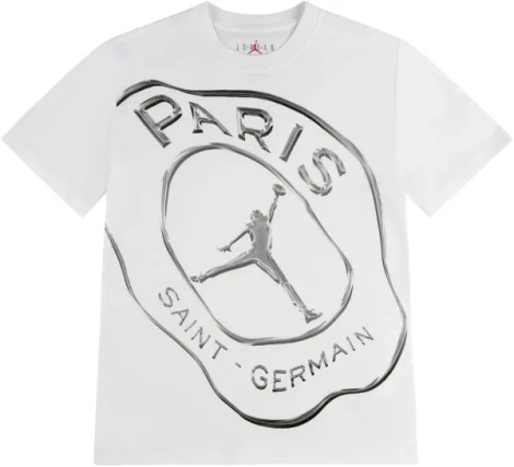 Футболка підліткова Nike PRACTICE TEE PSG біла 95F539-001