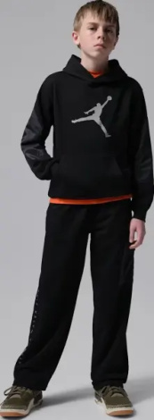 Спортивный костюм подростковый Nike JORDAN HIKE MIKE FRENCH TERRY черный 95F517-023__95F521-023
