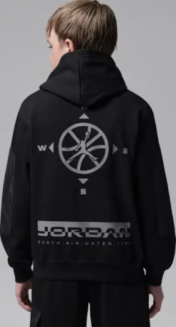 Спортивный костюм подростковый Nike JORDAN HIKE MIKE FRENCH TERRY черный 95F517-023__95F521-023