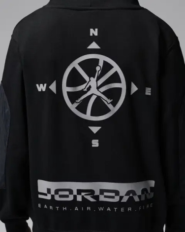 Спортивный костюм подростковый Nike JORDAN HIKE MIKE FRENCH TERRY черный 95F517-023__95F521-023