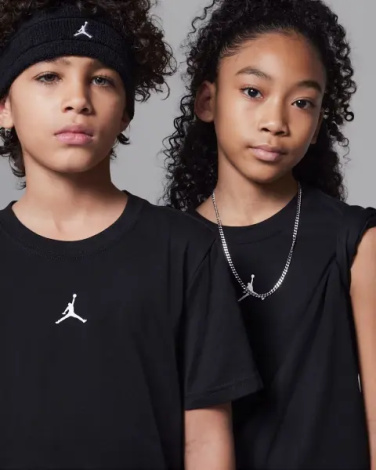 Футболка подростковая Nike JORDAN SPORT DRI-FIT CORE черная 95D618-023
