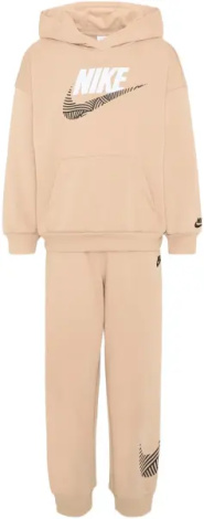 Спортивный костюм детский Nike SPORTSWEAR IN THE ZONE OVERSIZED FRENCH TERRY бежевый 86N738-X0L