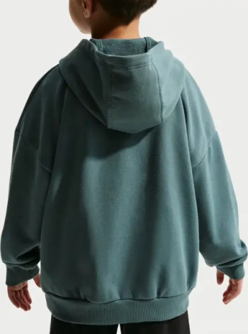 Спортивный костюм детский Nike SPORTSWEAR IN THE ZONE OVERSIZED FRENCH TERRY темно-зелено-черный 86N738-023