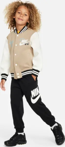 Спортивные штаны детские Nike SPORTSWEAR CLUB FLEECE FRENCH TERRY черные 86L099-023