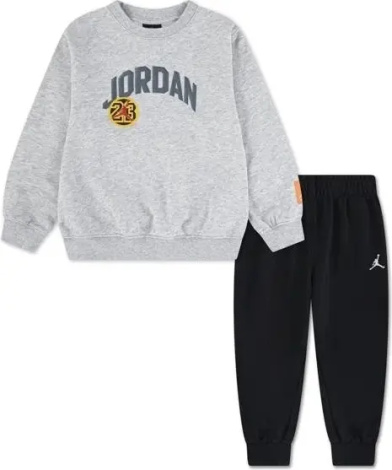 Спортивний костюм дитячий Nike DYNASTY CREW сіро-чорний 85F571-023
