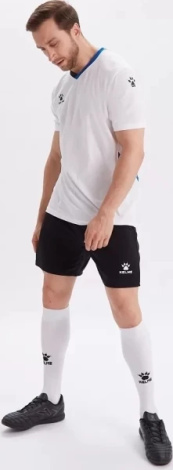 Комплект футбольной формы Kelme NAVARRO бело-черный 8251ZB1005.9100