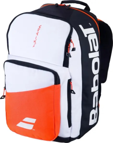 Рюкзак Babolat BACKPACK PURE STRIKE біло-оранжево-чорний 753104-374