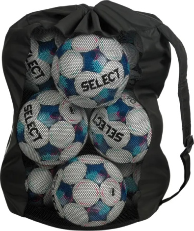 Сумка для мячей Select FOOTBALL BAG V26 черная (для 10-12 мячей) 737400-111