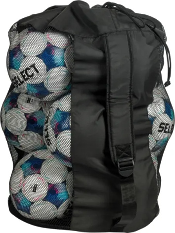 Сумка для мячей Select FOOTBALL BAG V26 черная (для 10-12 мячей) 737400-111