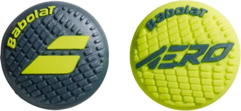 Виброгасители для ракеток Babolat AERO DAMP X2 желто-черные (2 штуки) 700137-100