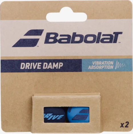 Виброгасители для ракеток Babolat DRIVE DAMP X2 сине-темно-синие (2 штуки) 700132-136