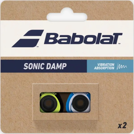 Віброгасники для ракеток Babolat SONIC DAMP X2 синьо-білий, чорно-жовтий (2 штуки) 700131-175