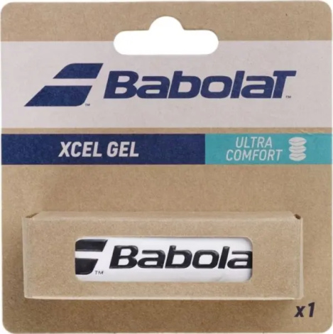Ручка для ракеток Babolat XCEL GEL X1 белая 670058-101