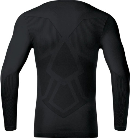 Футболка з довгим рукавом дитяча Jako COMFORT 2.0 чорна 6455-08