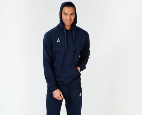 Толстовка Select Torino hoodie темно-синя 625300-030