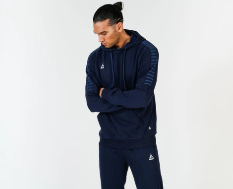 Толстовка Select Torino hoodie темно-синя 625300-030