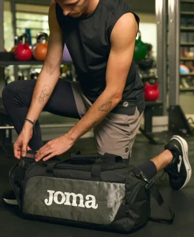 Сумка спортивная Joma INDOOR черная 401627.100