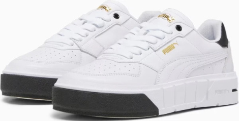 Кроссовки женские Puma CALI COURT LEATHER бело-черные 39380201