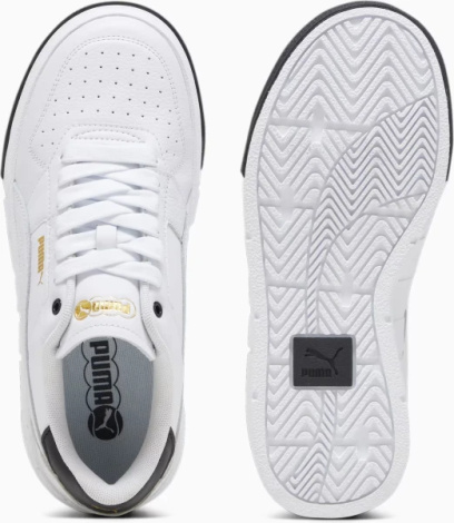 Кроссовки женские Puma CALI COURT LEATHER бело-черные 39380201