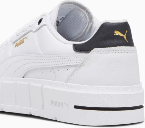Кроссовки женские Puma CALI COURT LEATHER бело-черные 39380201