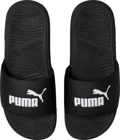 Шльопанці Puma COOL CAT 2.0 чорно-білі 389110-01