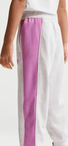 Спортивний костюм дитячий Nike FRENCH TERRY COLORBLOCKED світло-сіро-рожевий 36N697-X58