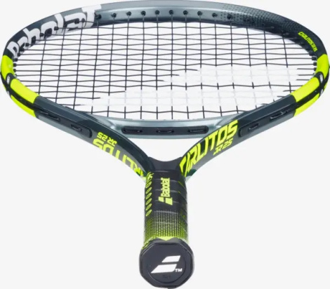 Ракетка для тенісу дитяча Babolat CARLITOS JR 25 CV темно-сіро-лаймова 140524-100