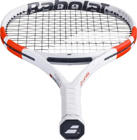 Ракетка для тенісу дитяча Babolat PURE STRIKE JR 26 NC GR 00 біло-оранжево-чорна 140509-322