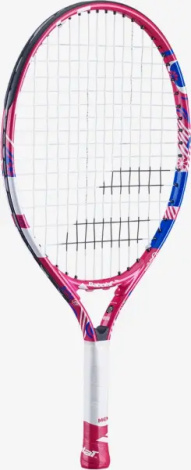 Ракетка для тенісу дитяча Babolat B FLY 19 рожево-синьо-біла 140484-100