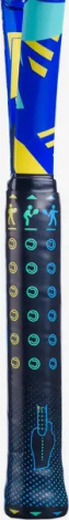 Ракетка для тенісу дитяча Babolat BALLFIGHTER 23 синьо-жовто-блакитна 140481-100