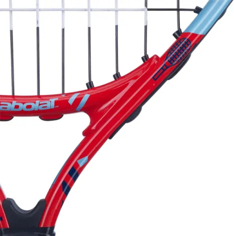 Ракетка для тенісу дитяча Babolat BALLFIGHTER 19 червоно-темно-синьо-блакитна 140479-100
