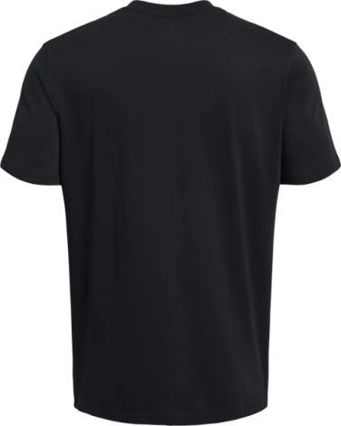 Футболка Under Armour HEAVYWEIGHT LEFT CHEST PATCH чорна 1382902-001