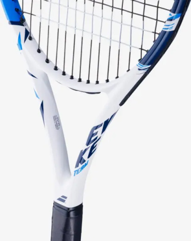 Ракетка для тенниса Babolat EVOKE TEAM бело-сине-темно-синяя 121245-100