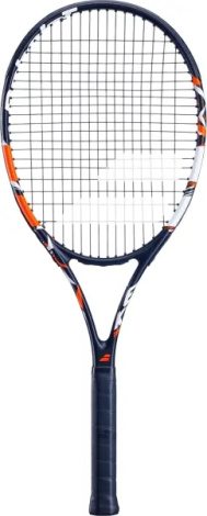 Ракетка для тенісу Babolat EVOKE TOUR чорно-помаранчево-біла 121244-100